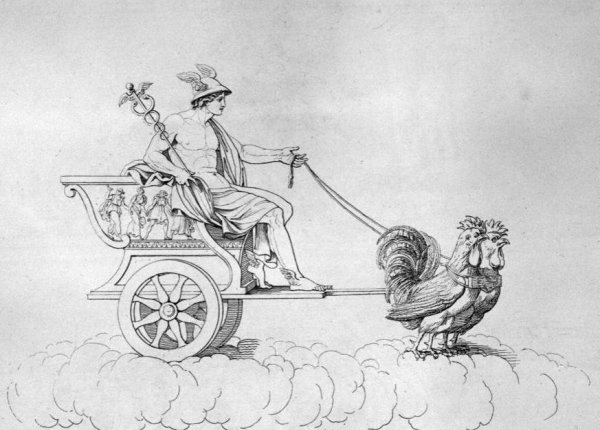 Колесница рисунок карандашом