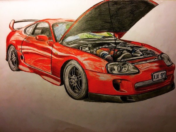 Супра 2jz корч