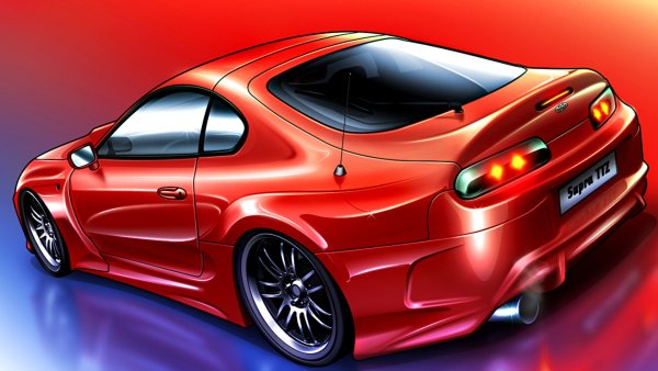 Рисуем автомобиль