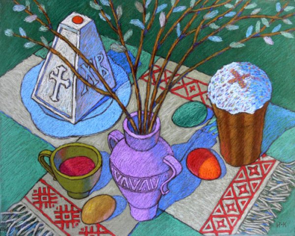 Праздник Пасха рисунок