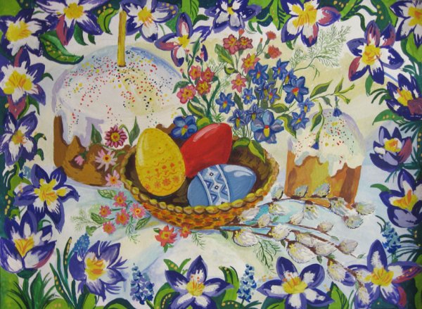 Рисование Пасха