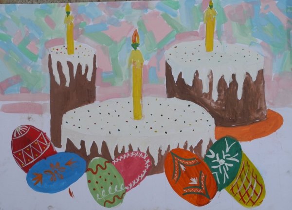 Пасхальные яйца зайчики