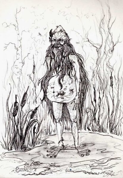 Леший Кикимора водяной