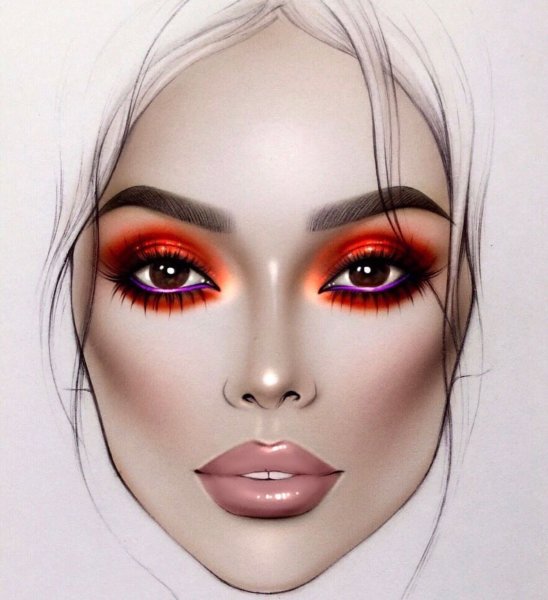 Лицо для макияжа