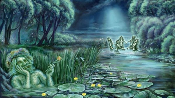 Никита Водопол, угощение водяного