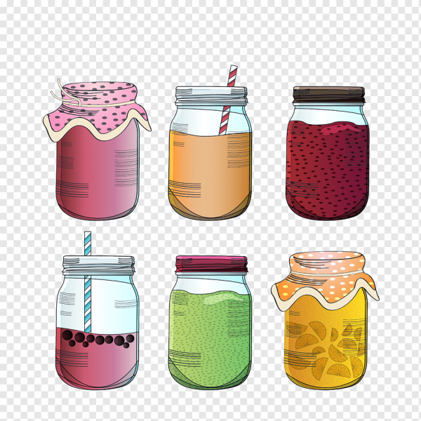 Баночка на белом фоне