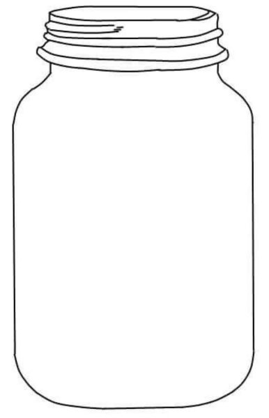 Банка раскраска для детей