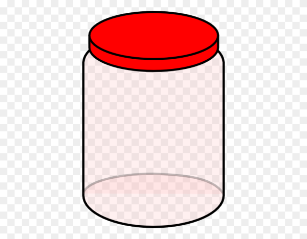 Стеклянная банка рисунок
