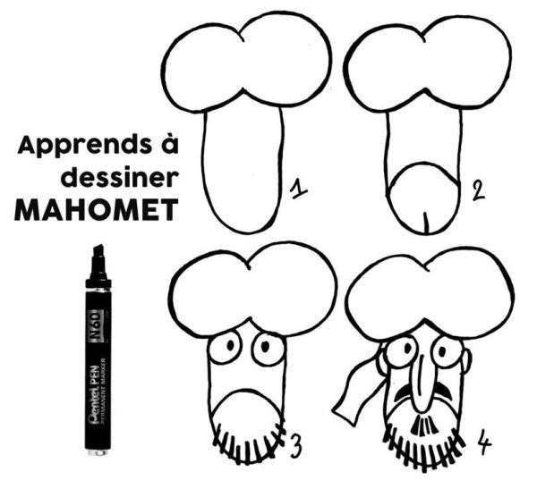 Нарисованный половой орган