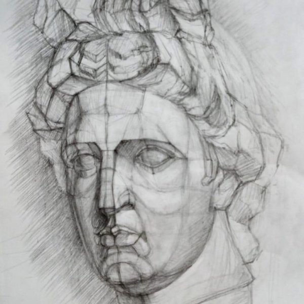 Академия Штиглица голова Гаттамелата