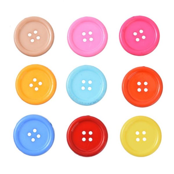 Цветные пуговицы для детей