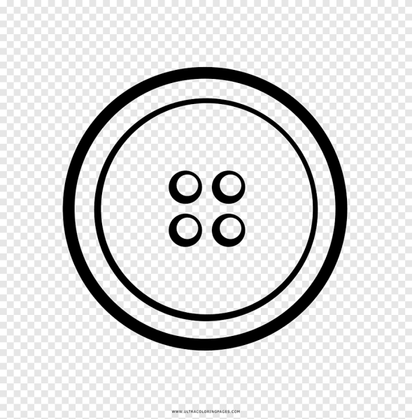 Пуговица раскраска для детей