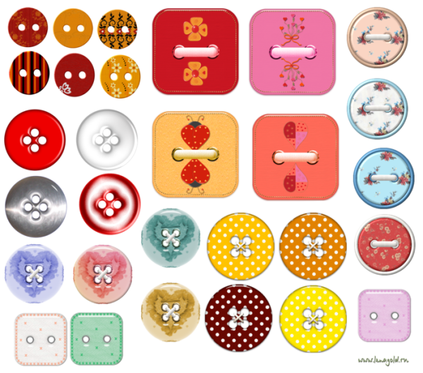 Пуговица вектор