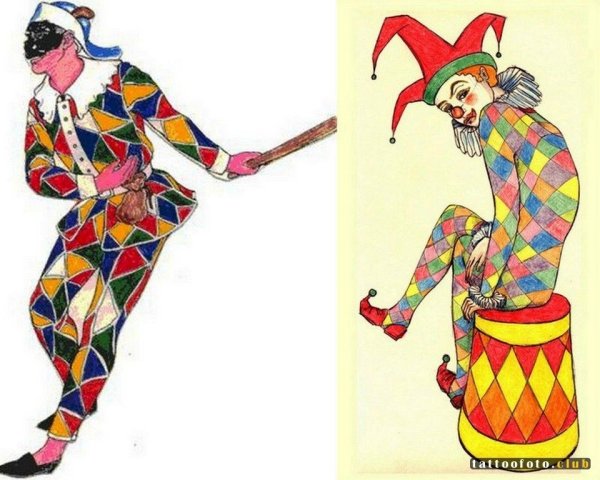 Арлекин из Буратино