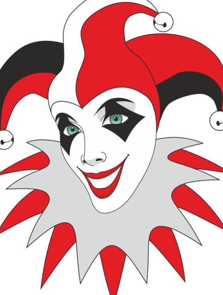 Арлекин из сказки Буратино