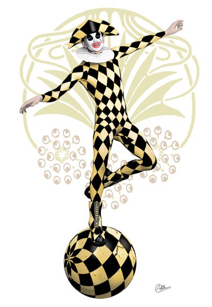 Art Шут, клоун, Арлекин