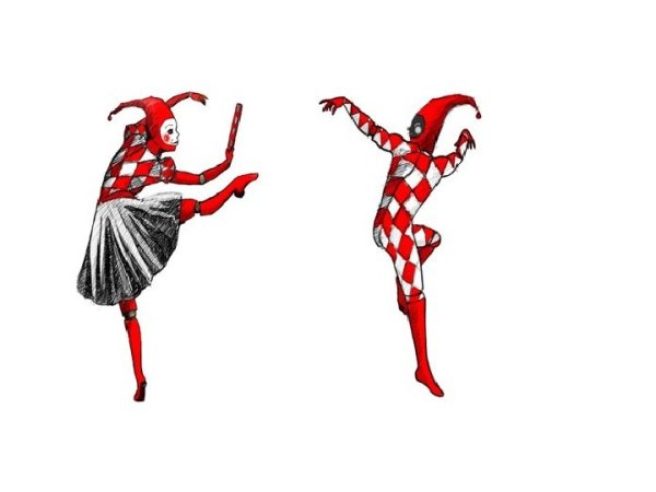 Комедия дель арте Арлекин