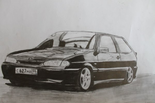 ВАЗ 2113 рисунок