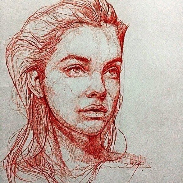 Портрет карандашом для начинающих