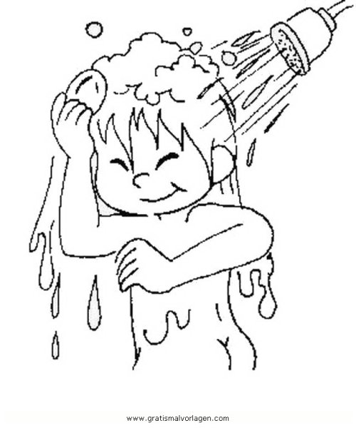 Раскраска гигиена