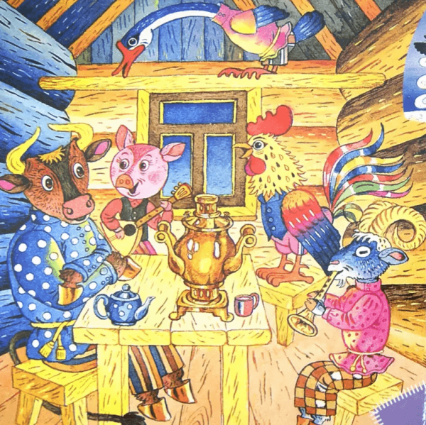 Раскраски к сказке зимовье зверей для детей