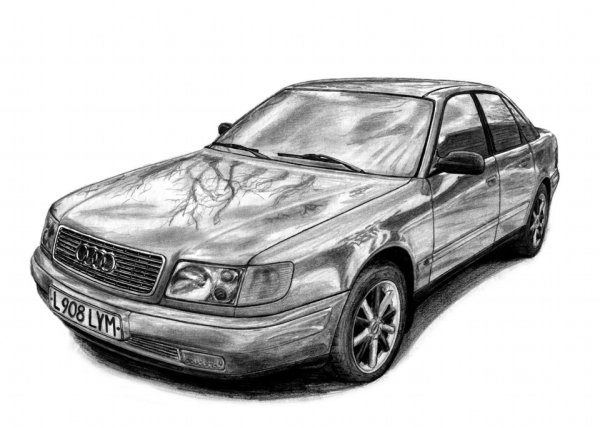 Audi 100 с4 карандаш