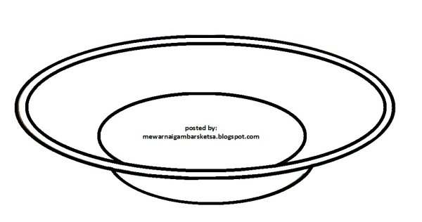 Тарелка рисунок