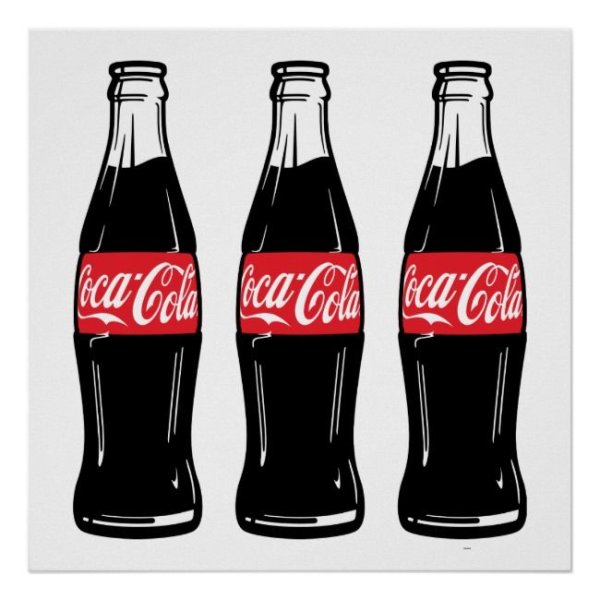 Кока кола нарисовать