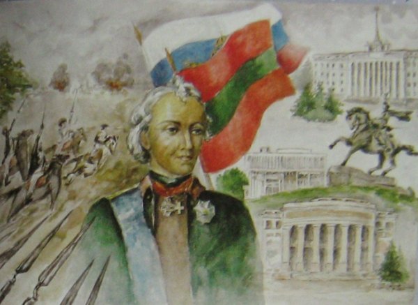 Тирасполь а.в. Суворов Великий полководец