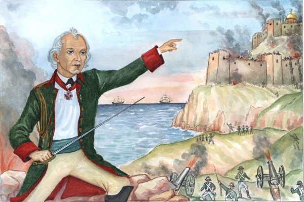 Рисунок Суворова