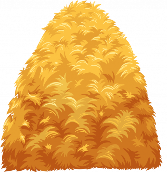 Стог сена для детей