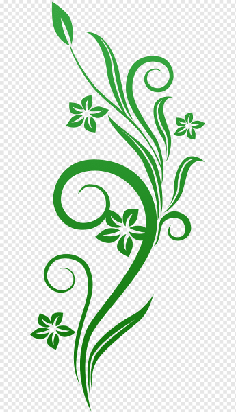 Легкий цветочный орнамент