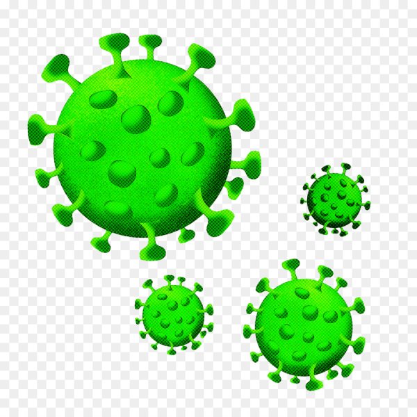 Вирус Covid-19 зеленый