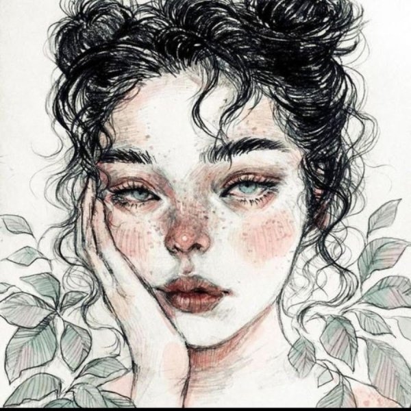 Набросок Эстетика лица