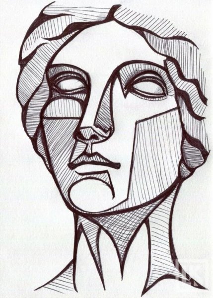 Геометрические фигуры с лицами