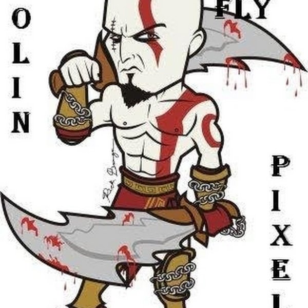 Кратос мультяшный