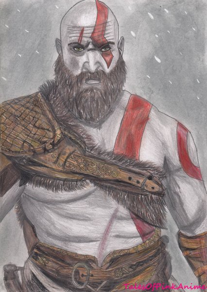 Тату Кратоса из God of War