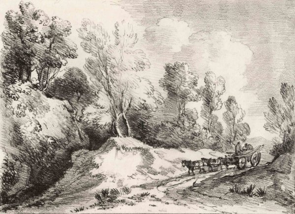 Томас Гейнсборо офорты