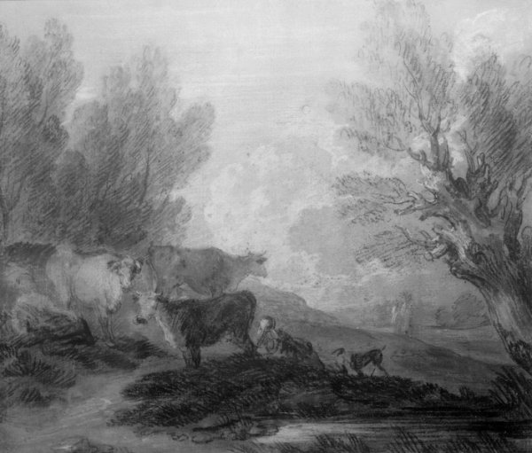 Гейнсборо Томас картины Графика