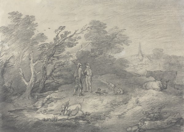 Томас Гейнсборо эскизы