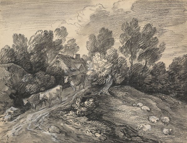 Томас Гейнсборо Графика