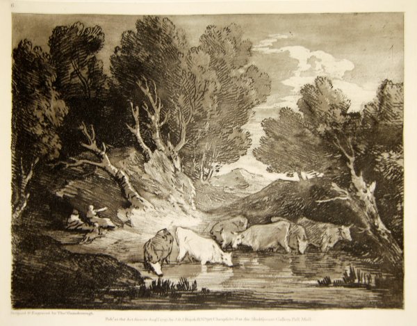 Гейнсборо Томас картины Графика