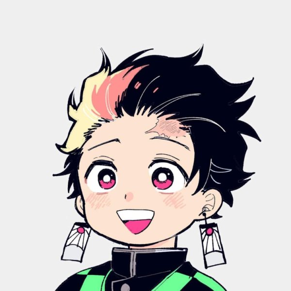 Танджиро Камадо арт Чиби