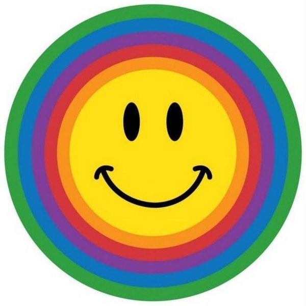 Разноцветные смайлики