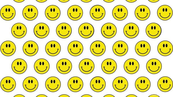 Смайлики много на одном листе