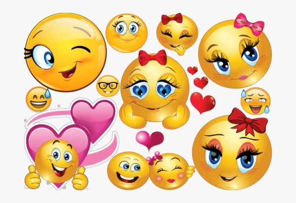 Рисунки смайлики