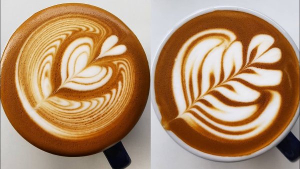 Кофе с портретом на пенке