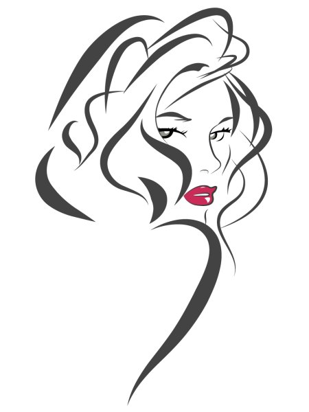 Женский силуэт