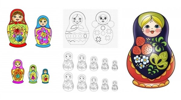 Филимоновская глиняная игрушка роспись раскраска