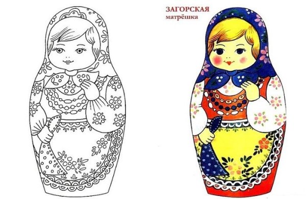 Дымковская игрушка красками